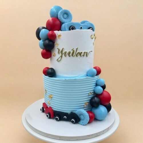 2 Tier Cake Cars