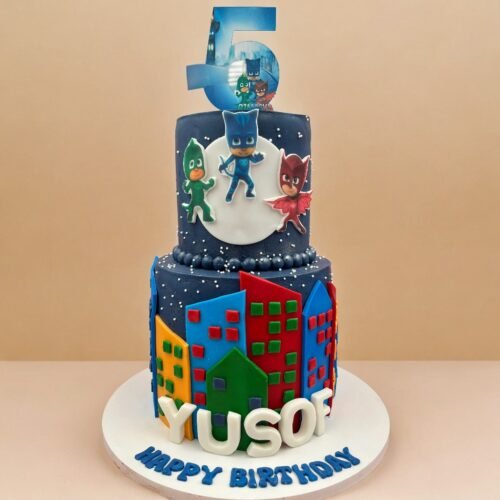 2 Tier PJ Mask Theme