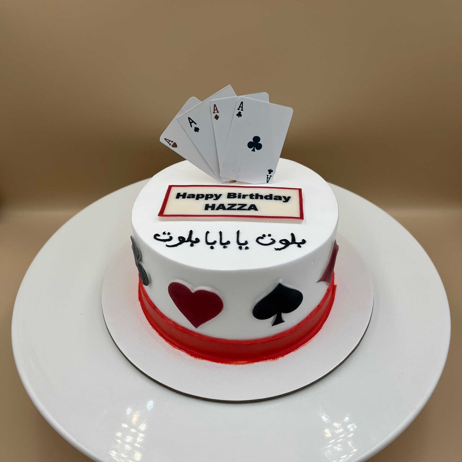 Ace Card Cake