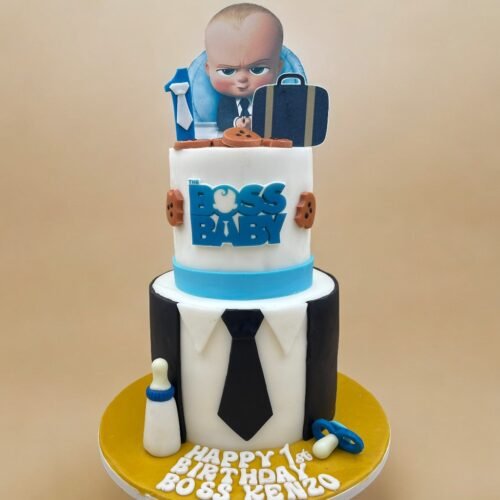 Baby Boss 2 Tier Cake