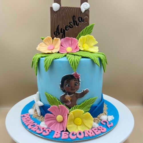 Baby Moana Cake