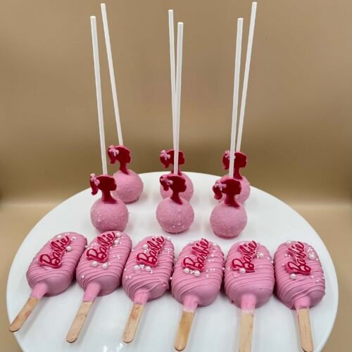 Cakesicles 6pc & Cakepops 6pc Barbie