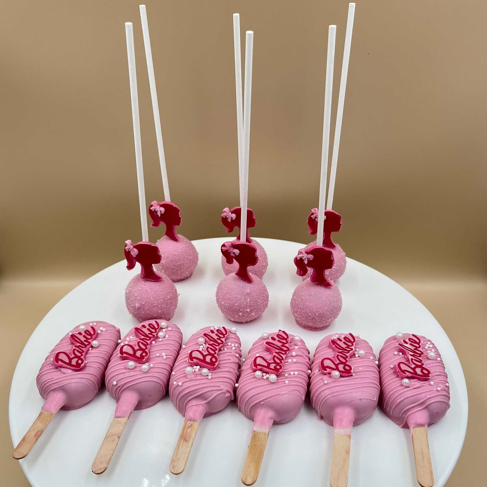 Cakesicles 6pc & Cakepops 6pc Barbie