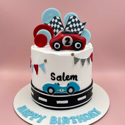 Cars Design Cake