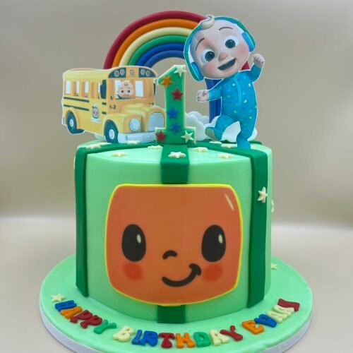 Cocomelon Theme Cake