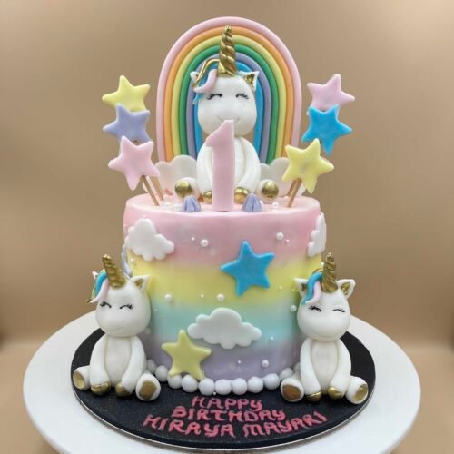 Cute Unicorn Cake