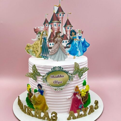 Disney Princesses Cake
