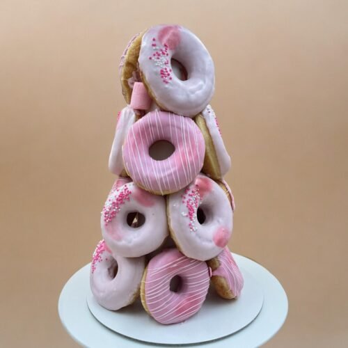 Donut Tower Pink
