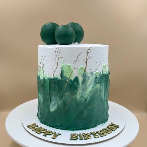 Green Pearl Theme cake