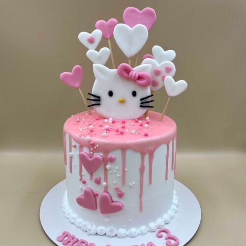Hello Kitty Theme Cake