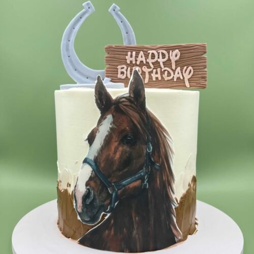Horse Theme Cake