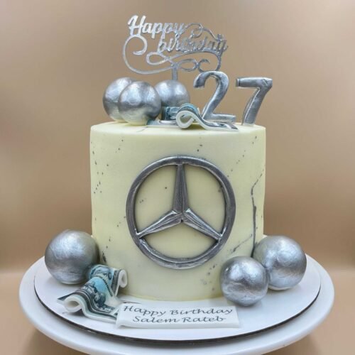 Mercedes Theme Cake