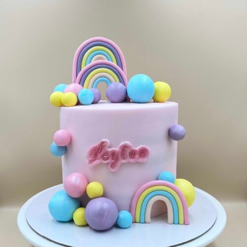 Minimal Rainbow Cake