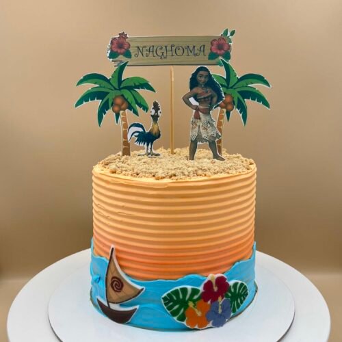 Moana Theme Cake