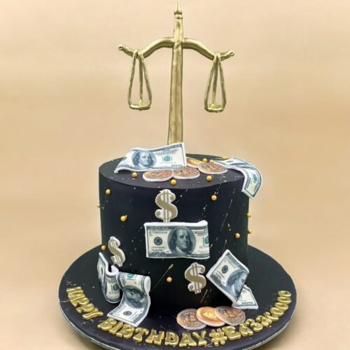 Money Theme Cake 3