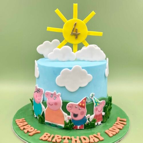 Peppa Pig theme Cake