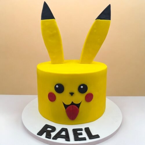 Pikachu Theme Cake