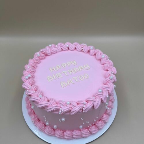 Pink Cream Cake