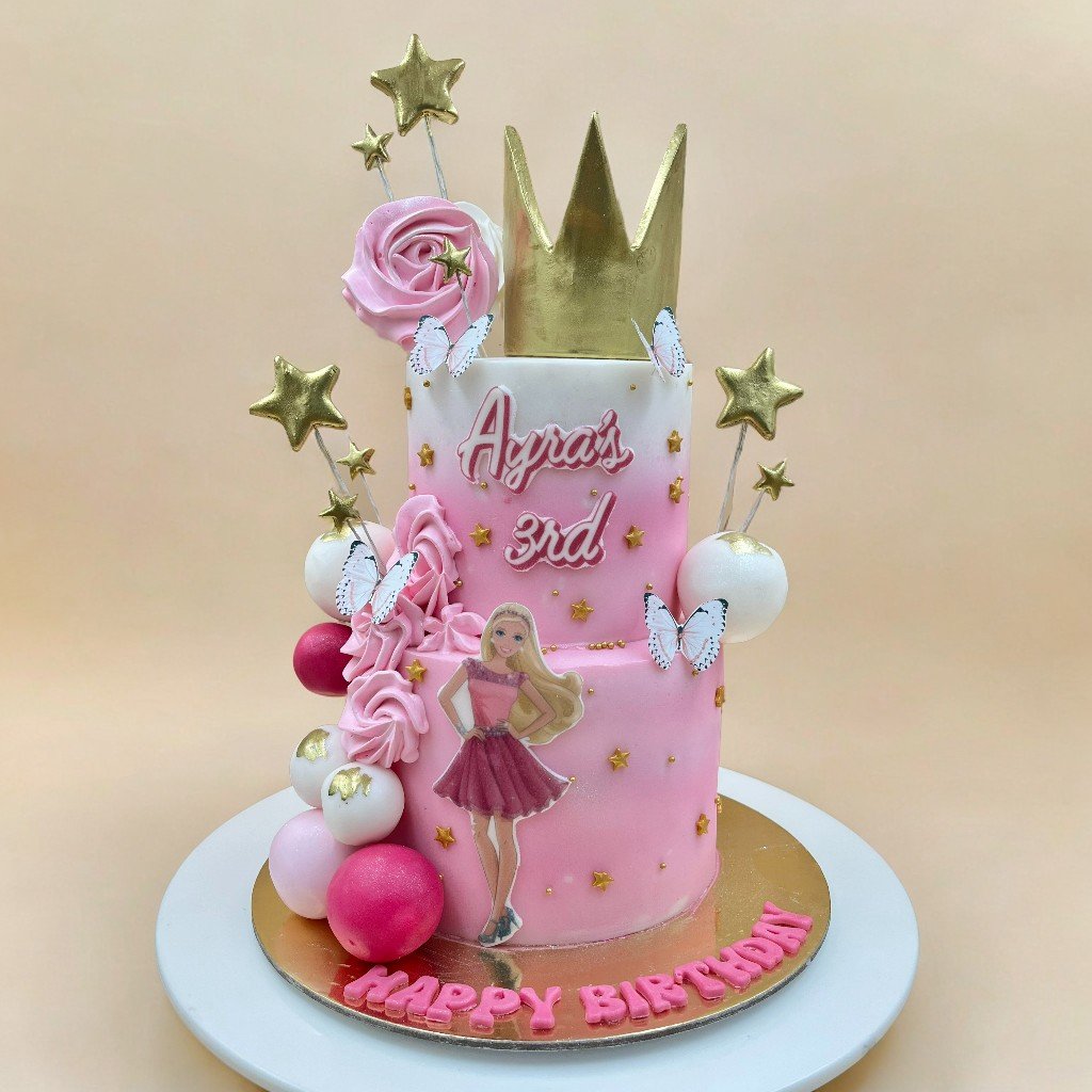 Princess 2 Tier Cake