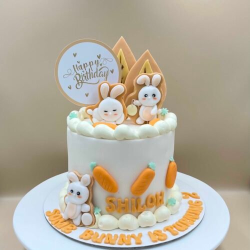 Rabbit Theme Cake