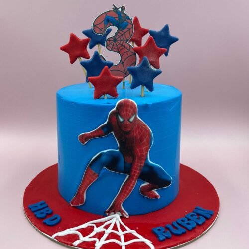 Spiderman Figure Cake