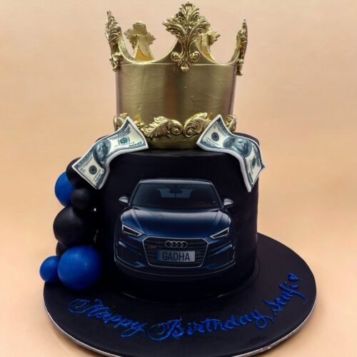 Wealthy Car Theme Cake