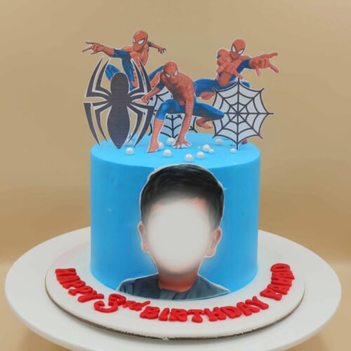 Picture Spiderman Cake