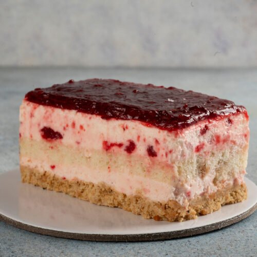 Strawberry Sliced Cake