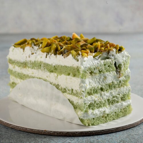 Pistachio Sliced Cake