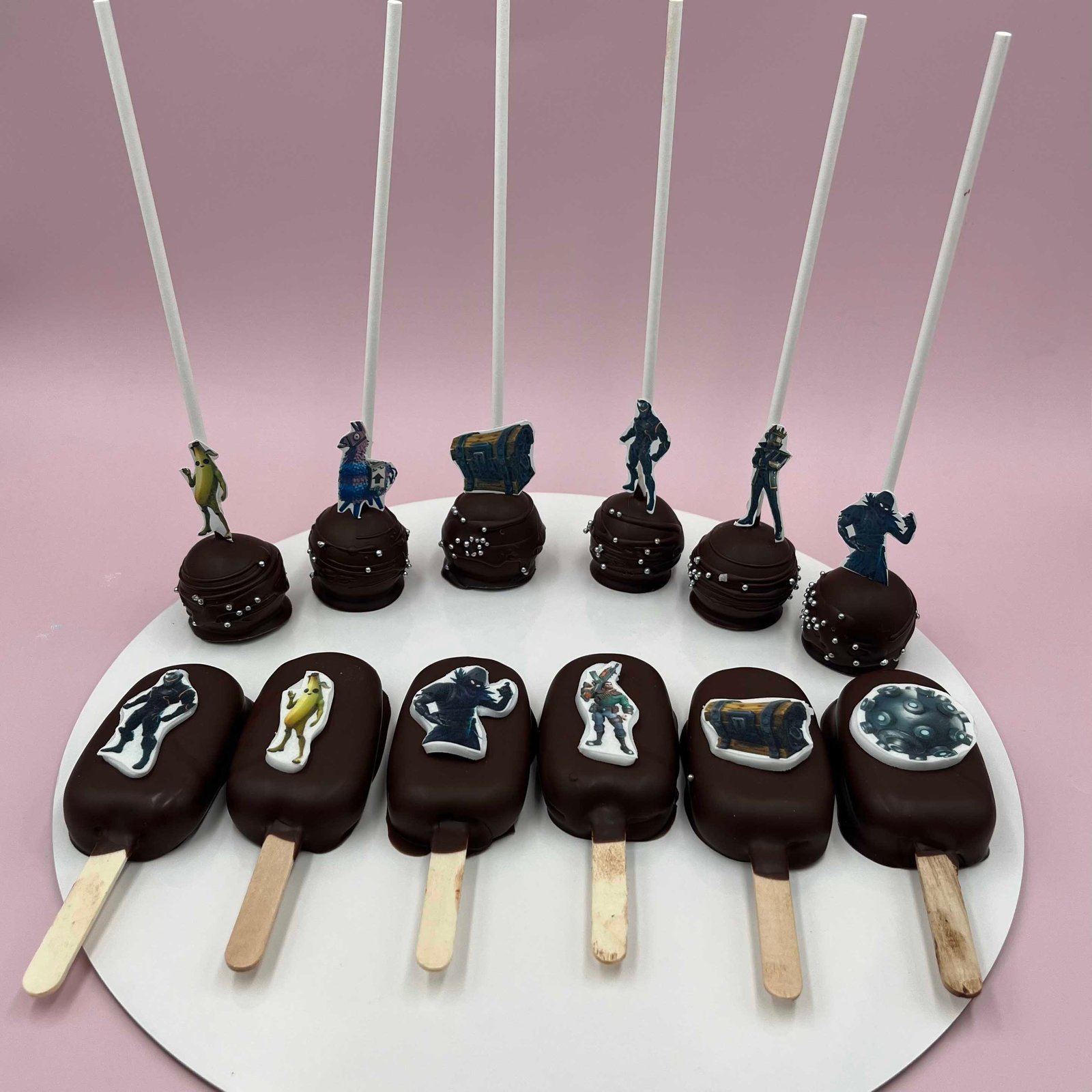 Fortnite 6pc Cakepops 6ps Cakesicles