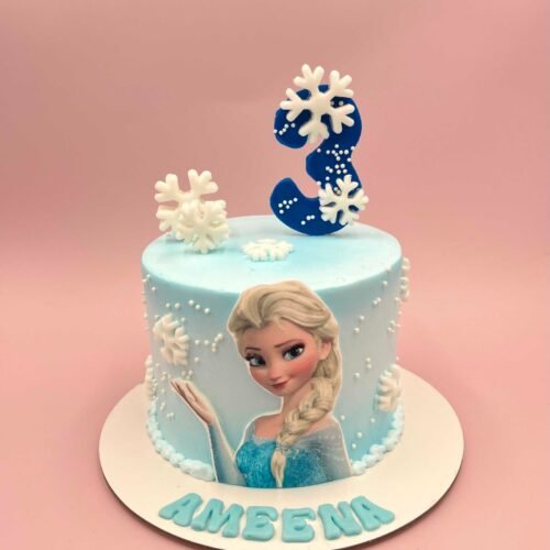 Frozen Elsa Cake