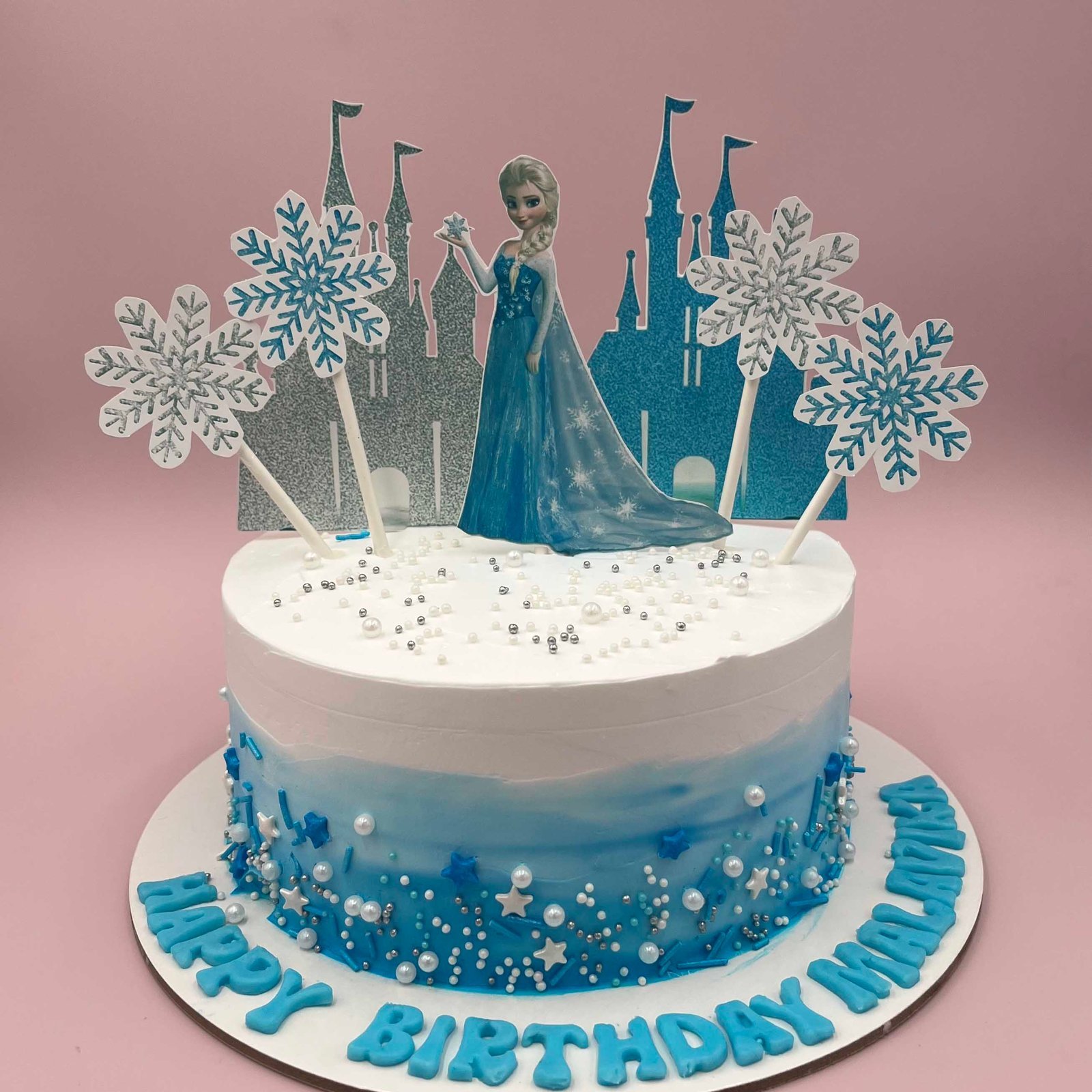 Frozen Theme Cake 3