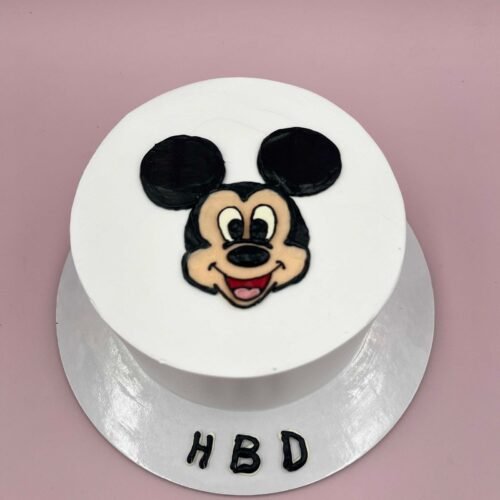 HBD Mickey Mouse Cake