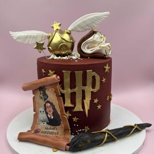 Harry Potter Theme Cake
