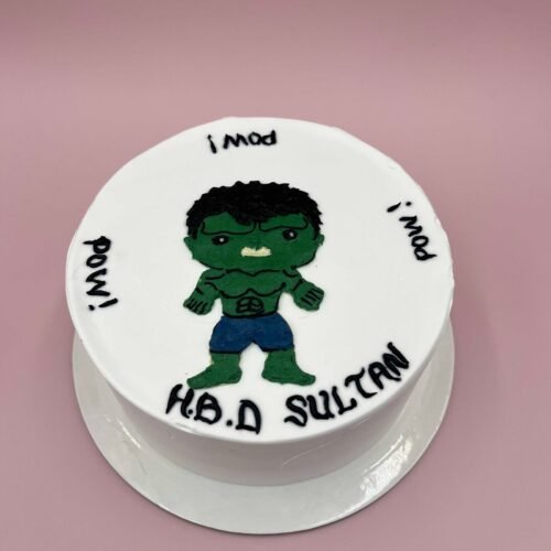 Hulk Cream Cake
