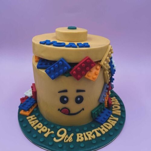 Lego Kid Theme Cake