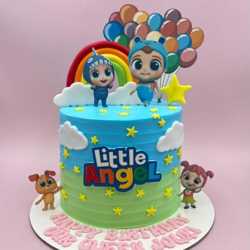 Little Angel Theme Cake