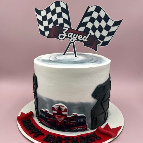 Racing Car Cake