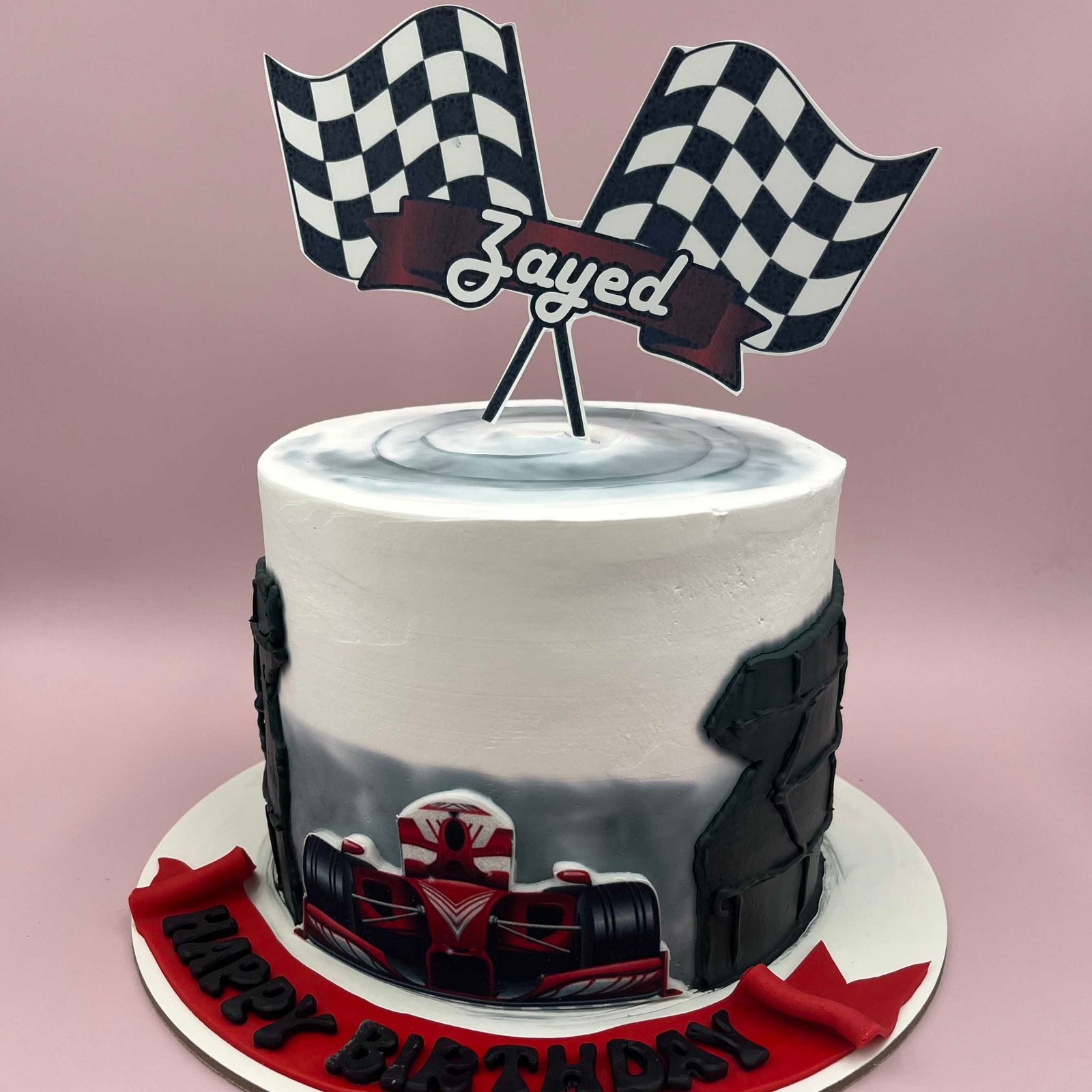 Racing Car Cake