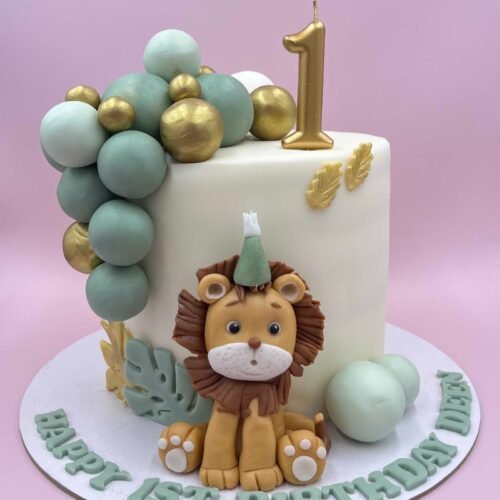 Safari Lion Cake