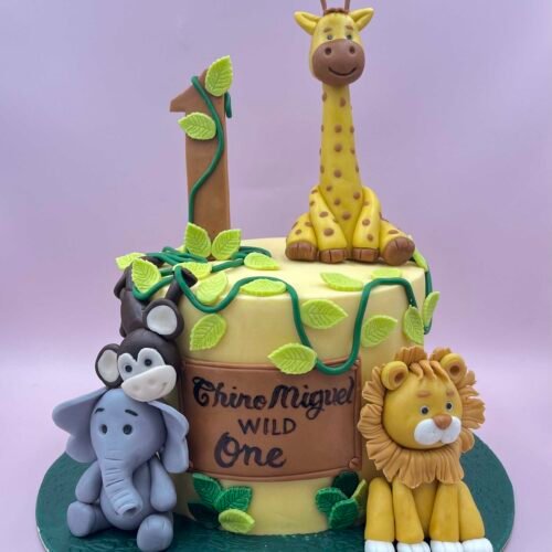 Safari Theme Cake 5
