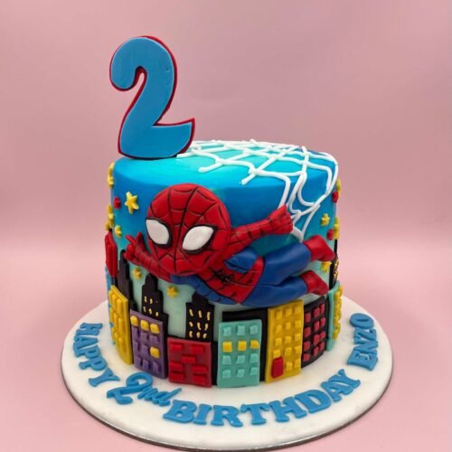 Spiderman Cute Cake