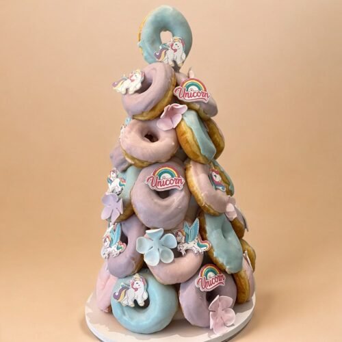 Unicorn Donut Tower