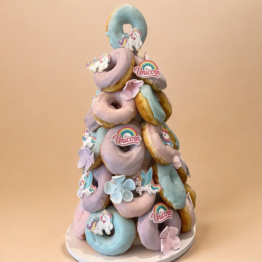 Unicorn Donut Tower