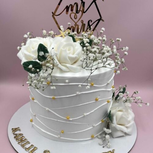 Wedding Cream Cake