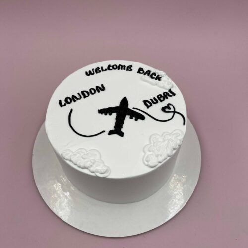 Welcome Back Cream Cake