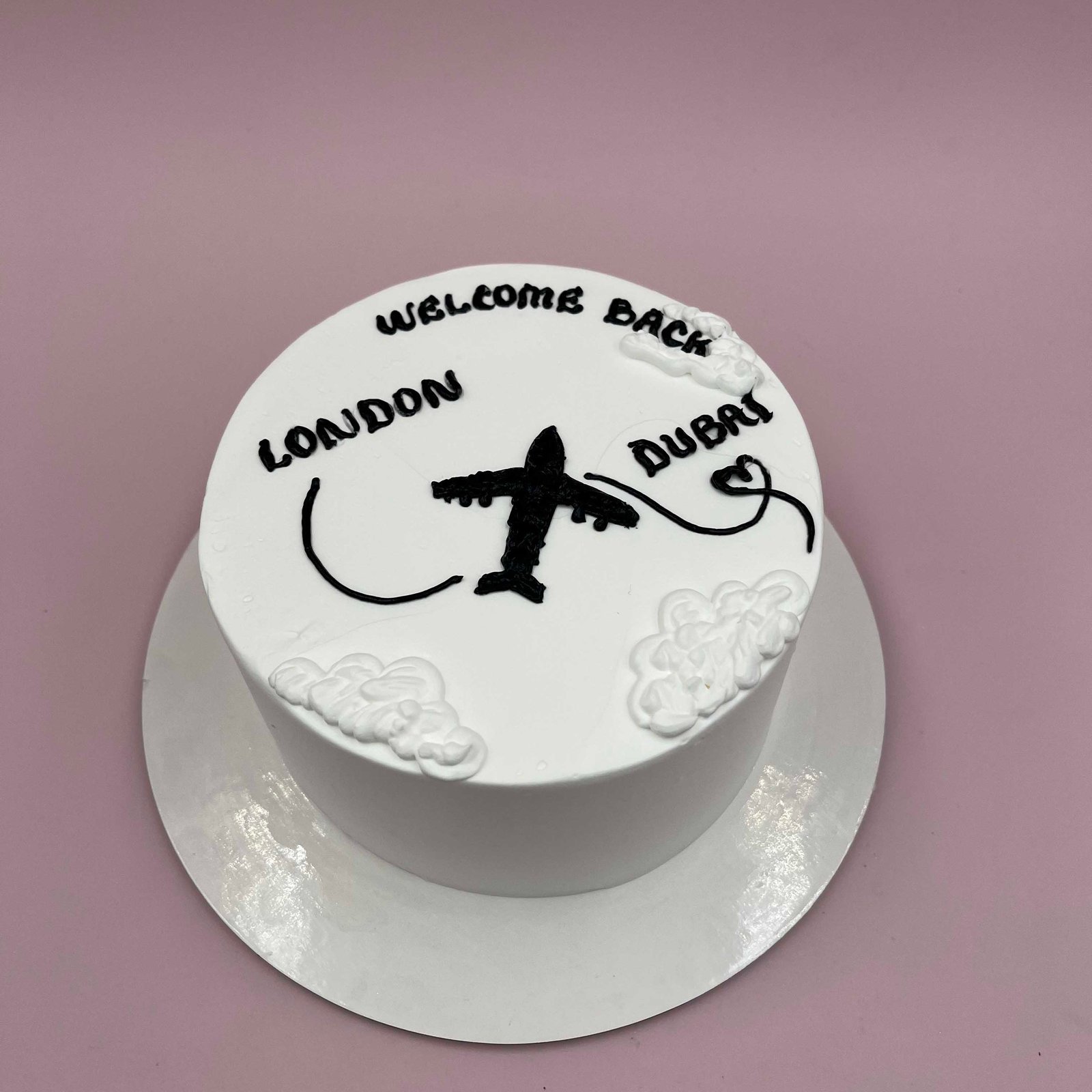 Welcome Back Cream Cake