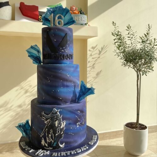 3 Layer Valorant Cake