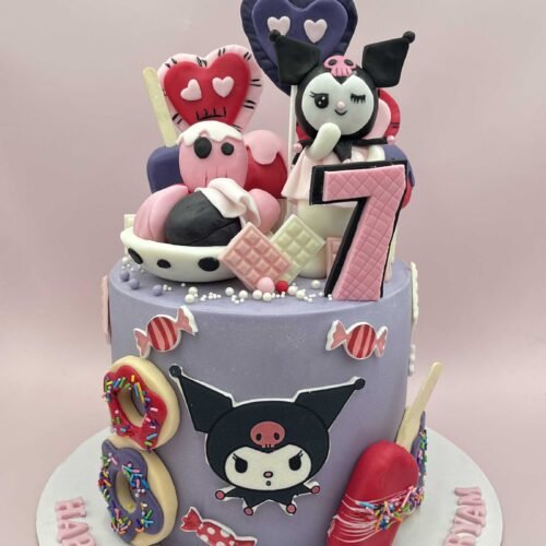 Kuromi Cinnamorol Cake