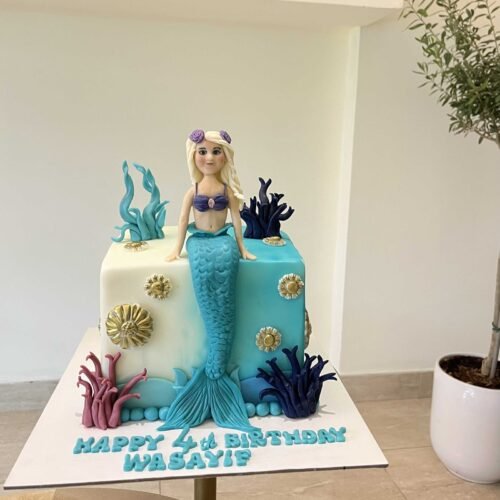 Mermaid Cute Cake